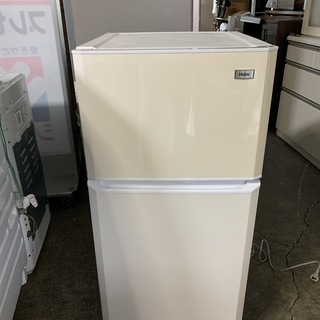 美品 ハイアール 2ドア冷凍冷蔵庫 JR-N106K 106L ...