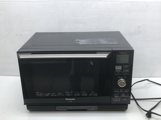 パナソニック Panasonic NE-A265-CK [スチームオーブンレンジ （26L）コモンブラック Bistro（ビストロ）中古品