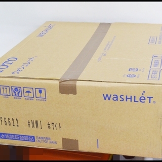 未開封 TOTO ウォシュレット TCF6622 #NW1 ホワイト 温水洗浄便座