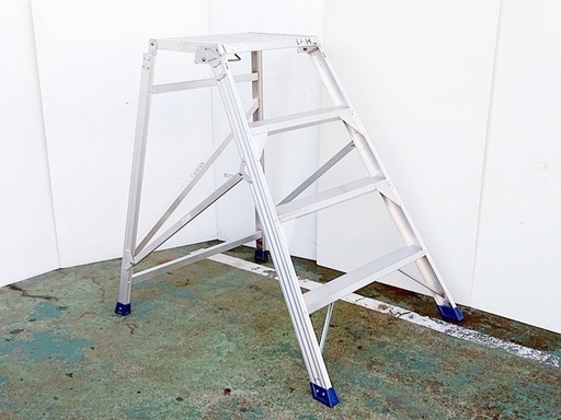 山口)ピカコーポレイション 折りたたみ作業台 アルミ合金製 DXE-120 作業台高さ120cm ◆BIZ625UK GD16