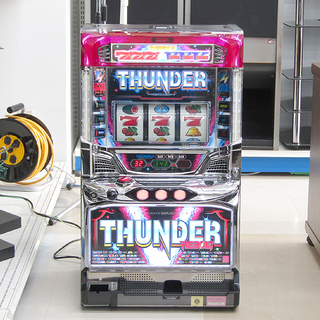 札幌市清田区 パチスロ実機 アクロス サンダーVリボルト THUNDER 5号機