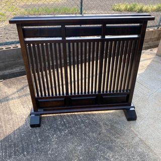 KM07 北海道民芸家具 衝立 間仕切り パーテンション