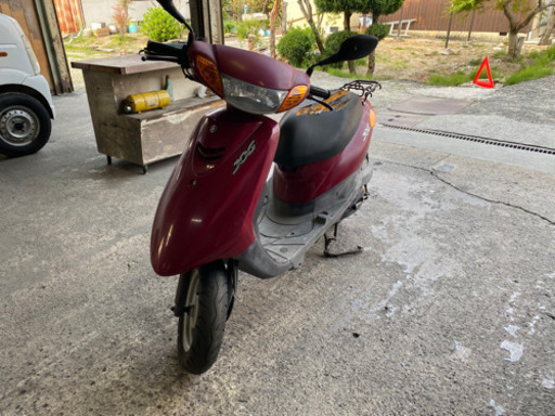 (現車確認待ち)ヤマハJOG SA36J 放置にてエンジン不動ジャンク扱い