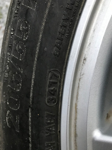 タイヤホイール4本セット205/55/R16