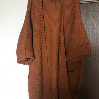 茶色い・ニット