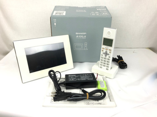 シャープ デジタルコードレス電話機 JD-4C1CL-W