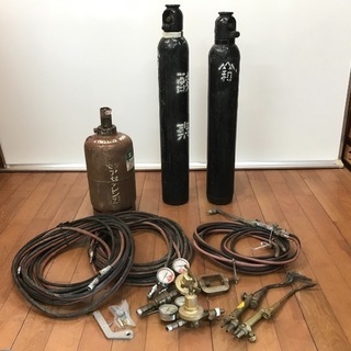 ガス切断機 ホース トーチ レギュレーター セット 