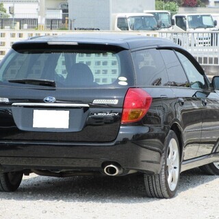 【車検2年満タン渡し】レガシィツーリングワゴン（総額：41万円）【走行6.9万キロと低走行！】ターボ車・2.0GT アルカンターラ・セレクション・人気色：ブラックパール・DVD視聴・ナビ・ETC ※数台出品中！の画像