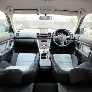 【車検2年満タン渡し】レガシィツーリングワゴン（総額：41万円）【走行6.9万キロと低走行！】ターボ車・2.0GT アルカンターラ・セレクション・人気色：ブラックパール・DVD視聴・ナビ・ETC ※数台出品中！の画像