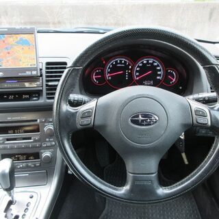 【車検2年満タン渡し】レガシィツーリングワゴン（総額：41万円）【走行6.9万キロと低走行！】ターボ車・2.0GT アルカンターラ・セレクション・人気色：ブラックパール・DVD視聴・ナビ・ETC ※数台出品中！の画像