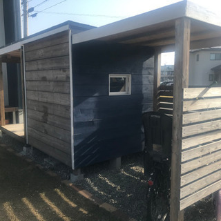物置小屋、ウッドデッキ、バーゴラ、DIYレクチャーします。の画像