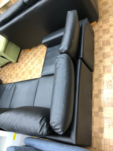 5人掛けローソファ(自社配送時☆代引き可※現金、クレジット、スマホ決済対応※）※在庫、北九州店舗※