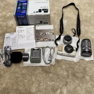 美品 OLYMPUS E−PL7 E-PL7 EZ WHITE ...