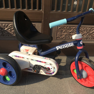 チェーンペダルの三輪車の画像