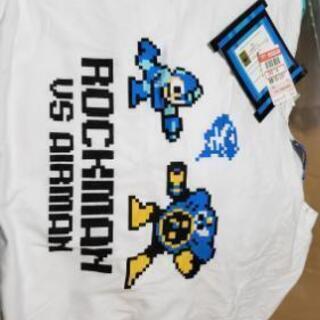 ロックマンの半袖シャツLL 値札つき