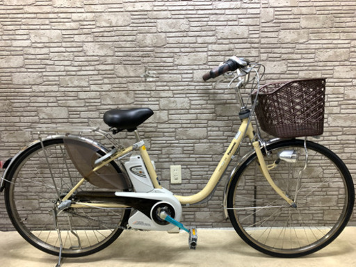 新生活応援SALE  東京23区配達無料　新基準  Panasonic パナソニック  ビビDX 5Ah リチウム  電動自転車 中古自転車☆26インチ☆