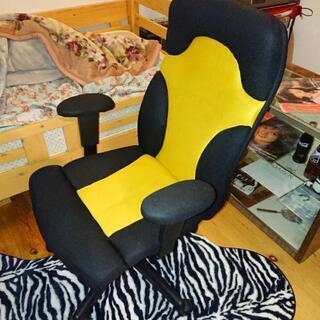 お取引中   大判  イエロー  デスクチェア  綺麗の画像