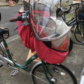 大阪府 門真市の子供乗せ自転車の中古が安い！激安で譲ります
