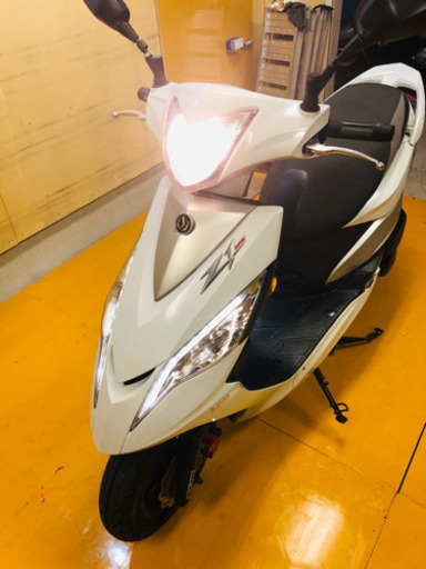 SYM 125cc ZI 自賠責保険２年付(R4.4/14まで)低走行