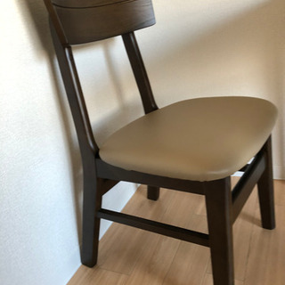 展示品未使用ダイニング机椅子セットの画像