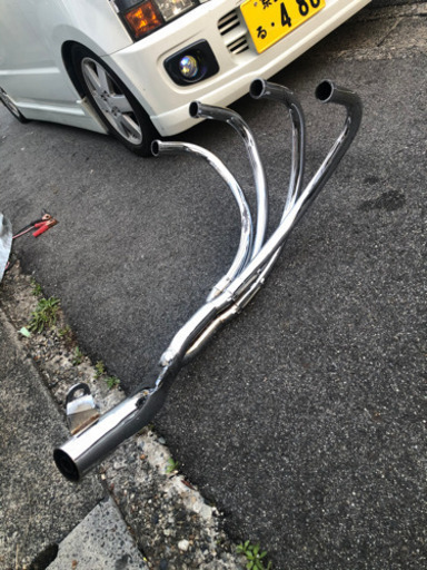 CBX400F XJR400 マフラー エンデ管 SHT