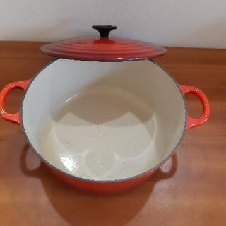 ル・クルーゼの鍋26cm　受付終了の画像