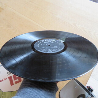流行歌ベスト１５　ＬＰレコードの画像
