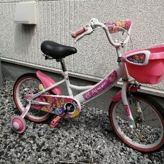 16インチ補助輪付きスタンドあり
