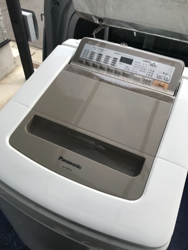 取引中2017年製パナソニック洗濯乾燥機容量8キロ美品。千葉県内配送無料。設置無料。
