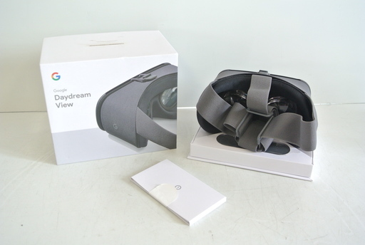 ほぼ未使用 Google グーグル Daydream View VR ヘッドマウンドディスプレイ GA00280-JP チャコール