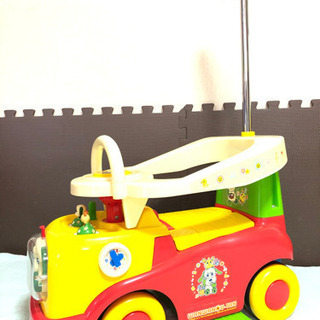 コンビカー　手押し付き車　ワンワン　う〜たん