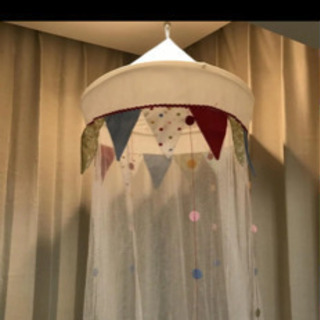 IKEA キャノピー　天蓋　蚊帳の画像