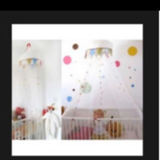 IKEA キャノピー　天蓋　蚊帳の画像