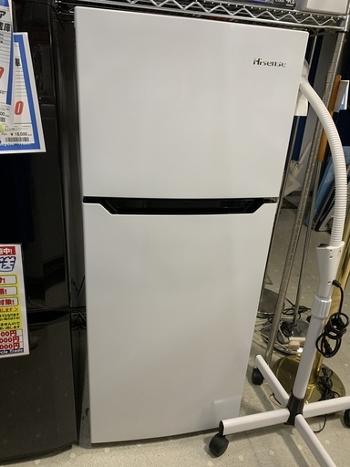 □ハイセンス　120L 2ドア冷凍冷蔵庫　HR-B1201　2016年