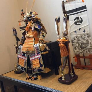 五月人形 節句 鎧兜一式の画像
