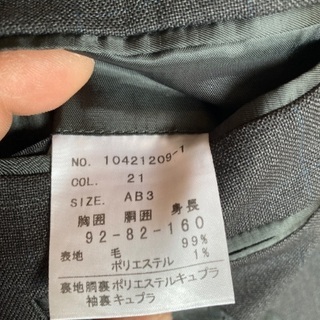 スーツの画像