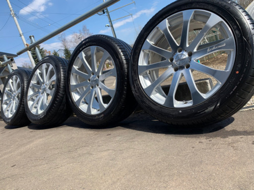 【取引中】20インチタイヤホイール4本セット