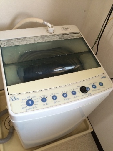 2018年製5.5k洗濯機