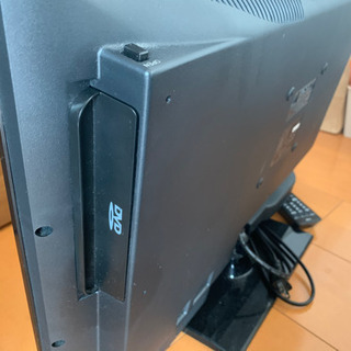 ジャンク　差し上げます　23.7インチ　液晶 TV DVD 内蔵...