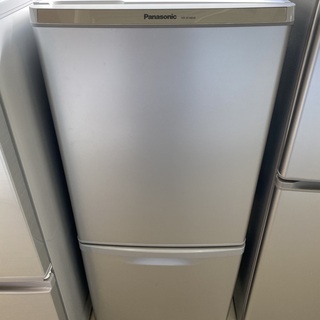 冷蔵庫 Panasonic パナソニック NR-B148W-S 2016年製 2D 138L シルバー 中古品