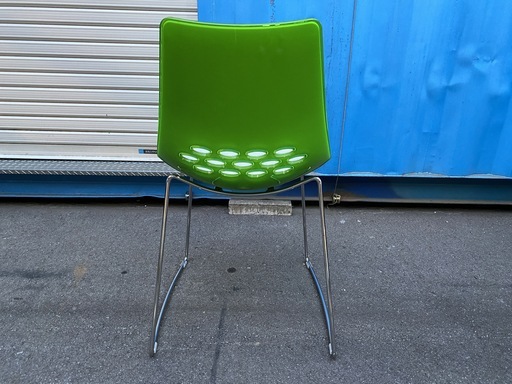 Calligaris カリガリス JAMシリーズ チェア 椅子 グリーン 中古品