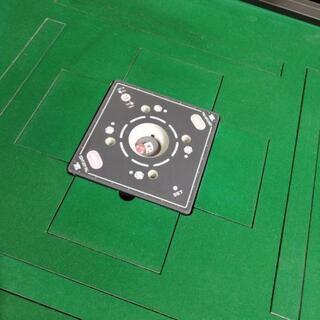 全自動麻雀卓センチュリーレディオテンパルサイコロ積み棒つきの画像