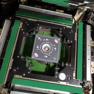 全自動麻雀卓センチュリーレディオテンパルサイコロ積み棒つきの画像