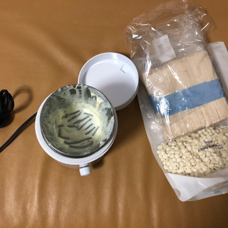脱毛　鼻毛　ワックス　ウォーマー小セットの画像