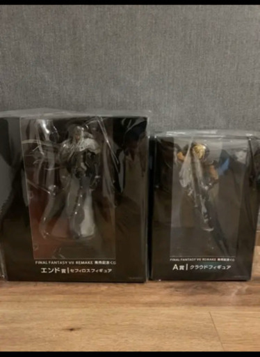 ff7リメイクセフィロス、クラウドフィギュア