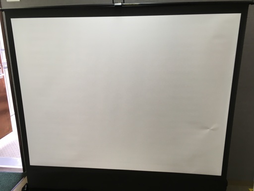 NEC 自立式スクリーン　80インチ（160×120cm）VL-S80E/SP-80