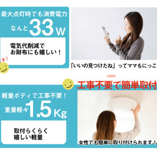 シーリングライトの画像