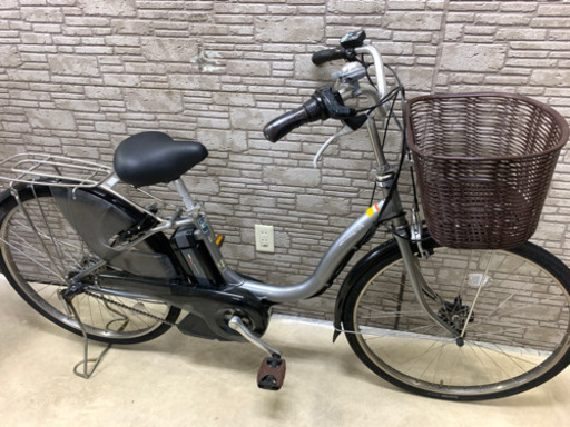 新生活応援SALE  東京23区配達無料　新基準  ヤマハ　パスナチュラ　8.9Ah リチウム 電動自転車 中古自転車★26インチ☆