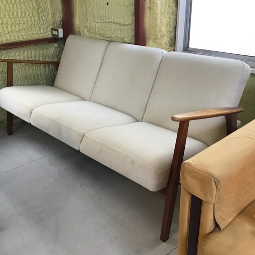 【送料無料・設置無料サービス有り】3Pソファ IKEA EKENÄSET 中古