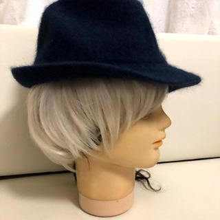 🎩ミルサのアンゴラ混 ハット 帽子 キャップ の画像